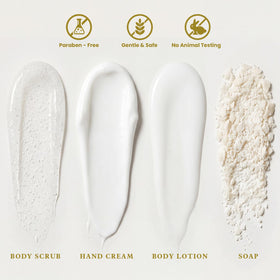 BODY & EARTH # LOVE soap bar with vanilla scent