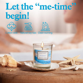 BODY & EARTH Ocean Gift Basket packaging detail