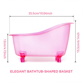 BODY & EARTH reusable basket containing spa gift set items