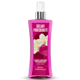 Body Fantasies Dreamy Pomegranate Body Spray 8 fl oz front view