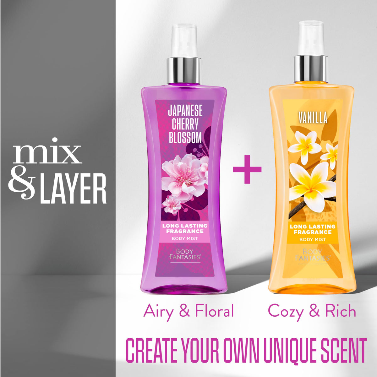 Body Fantasies Japanese Cherry Blossom Body Spray lifestyle scene