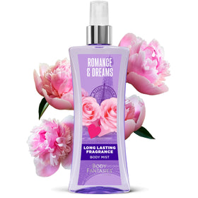 Body Fantasies Romance & Dreams Body Spray packaging