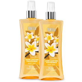 Body Fantasies Signature Vanilla Body Spray 8 fl oz front view