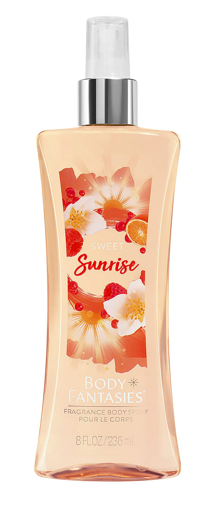 Body Fantasies Sweet Sunrise Fantasy Body Spray 8oz front view
