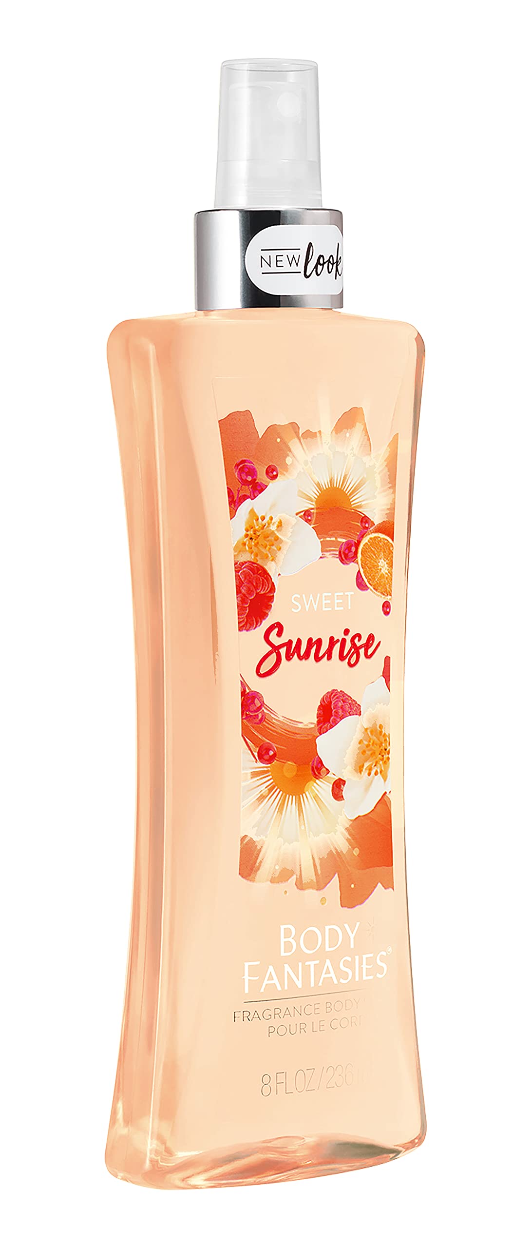 Body Fantasies Sweet Sunrise Fantasy Body Spray 8oz side view
