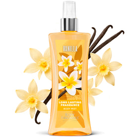 Body Fantasies Vanilla Body Spray in lifestyle setting