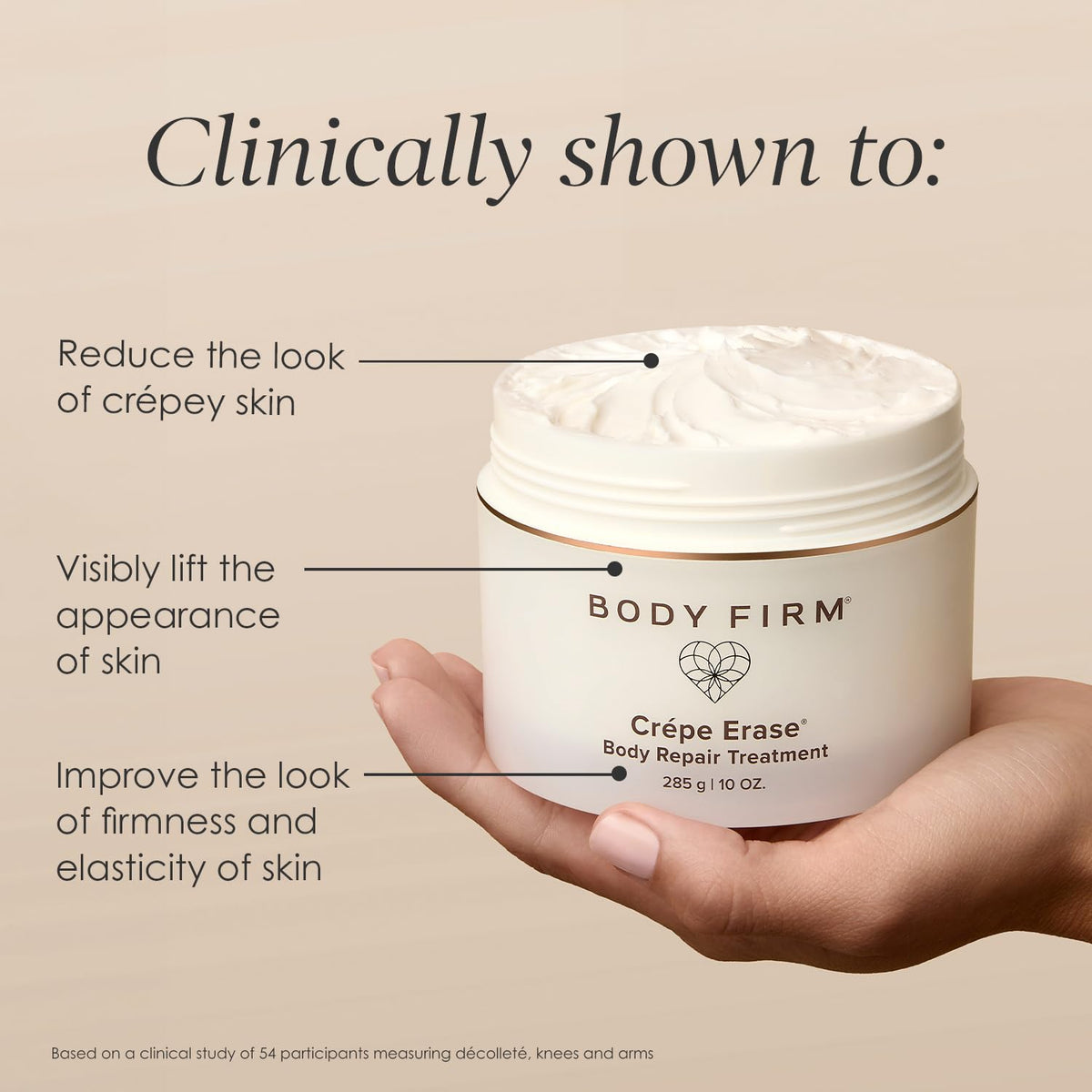 BODY FIRM Body Repair 10 oz jar side view