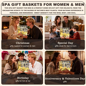 Body lotion and bath oil from the spa gift set