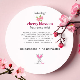 Bodycology Cherry Blossom Body Mist 8 fl oz spritzing