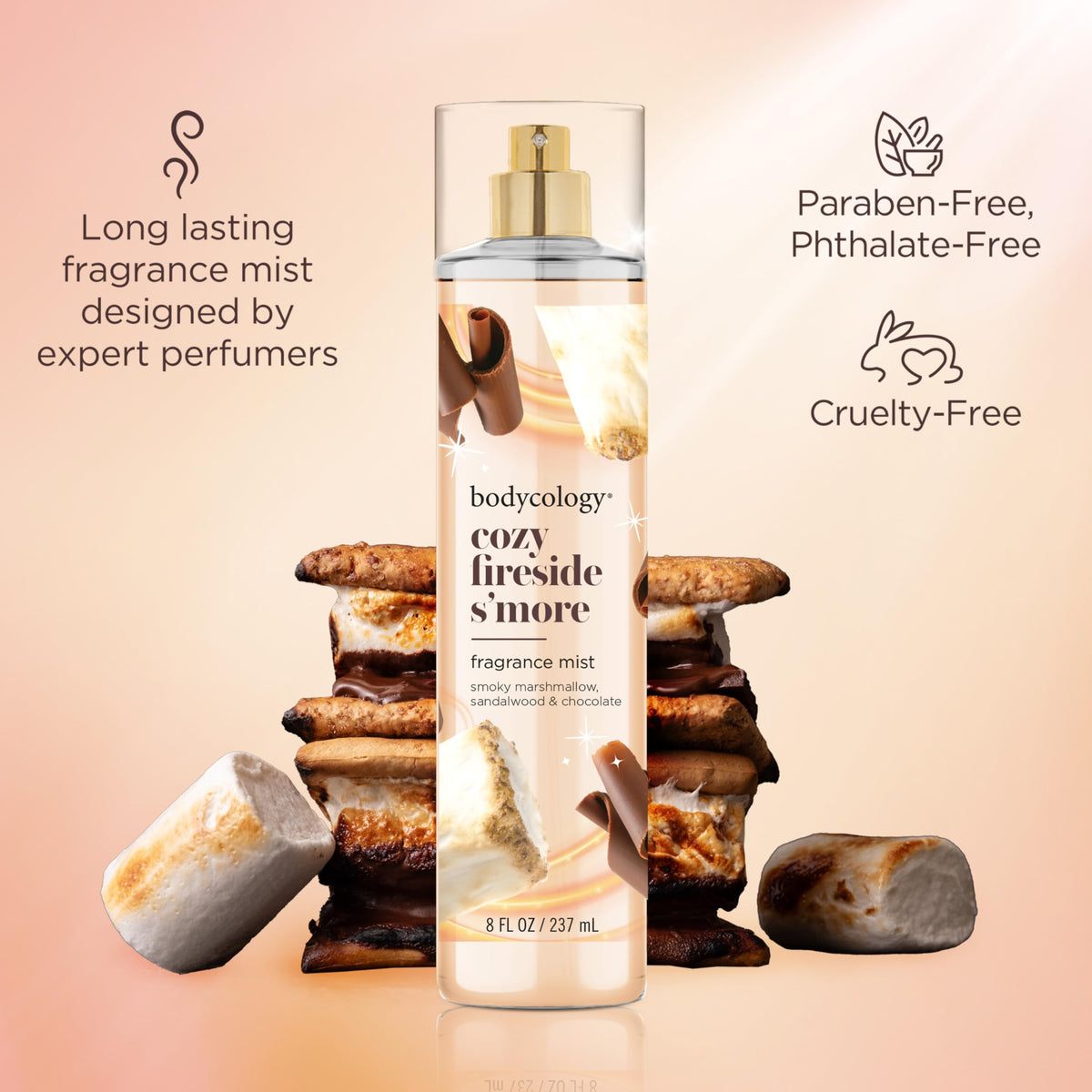 Bodycology Fireside S'more Body Mist spray nozzle