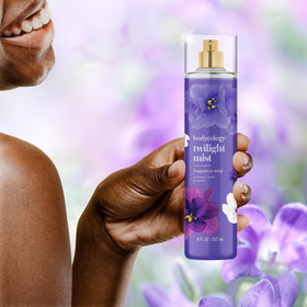 Bodycology Twilight Mist Body Mist in lifestyle setting