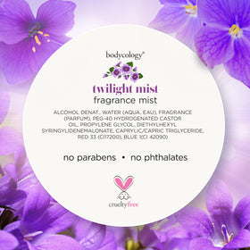 Bodycology Twilight Mist Body Mist ingredients list