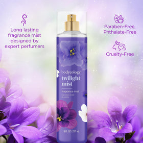 Bodycology Twilight Mist Body Mist spray nozzle close-up