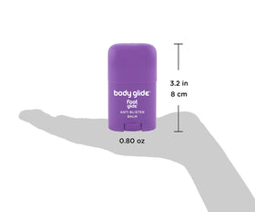 BodyGlide Foot Glide Anti Blister Balm application on foot
