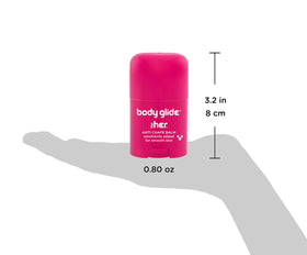 BodyGlide For Her Anti Chafe Balm 0.8oz packaging