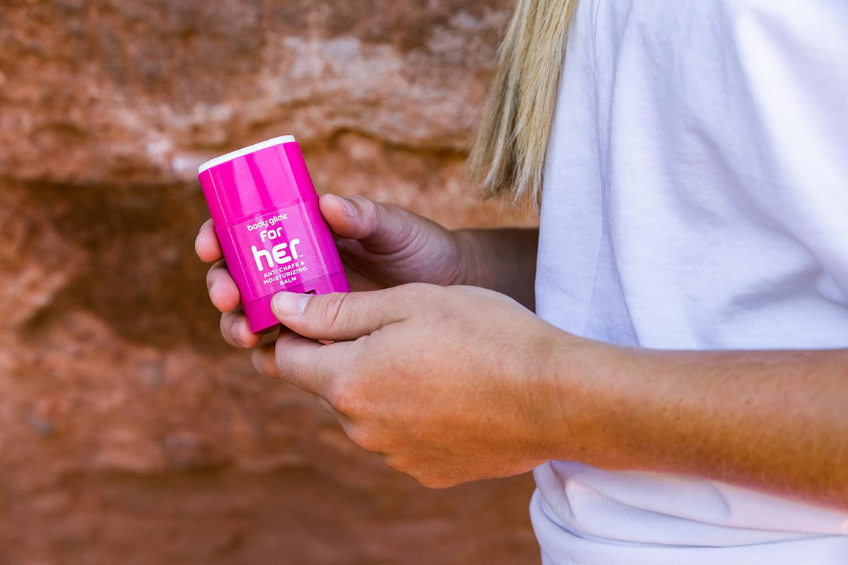 BodyGlide For Her Anti Chafe Balm lifestyle use