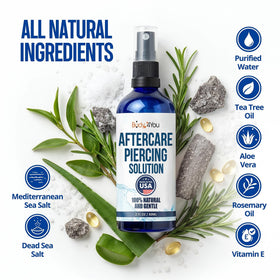 BodyJ4You Piercing Aftercare Spray ingredients list