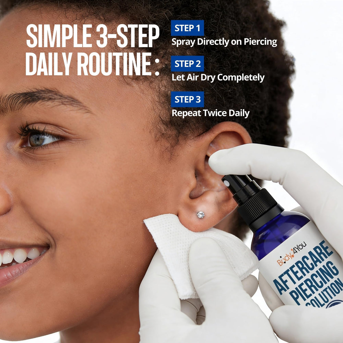 BodyJ4You Piercing Aftercare Spray lifestyle scene