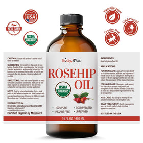 BodyJ4You Rosehip Oil packaging details