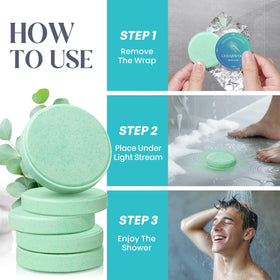 Bofuoos Shower Steamers Grapefruit scent close-up