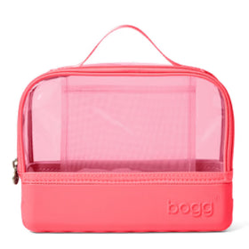 BOGG BAG Travel Organizer Pouch in Capri Coral front view