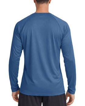 Boladeci Athletic Long Sleeve Shirt close-up showcasing tag and stitching