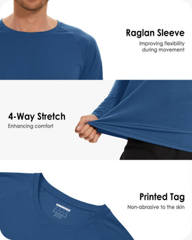 Boladeci Athletic Long Sleeve Shirt folded neatly for storage