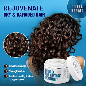 BOLD UNIQ BoldPlex Hair Mask back view showing ingredients
