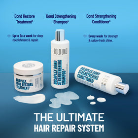 BOLD UNIQ BoldPlex Hair Mask with other hair care products