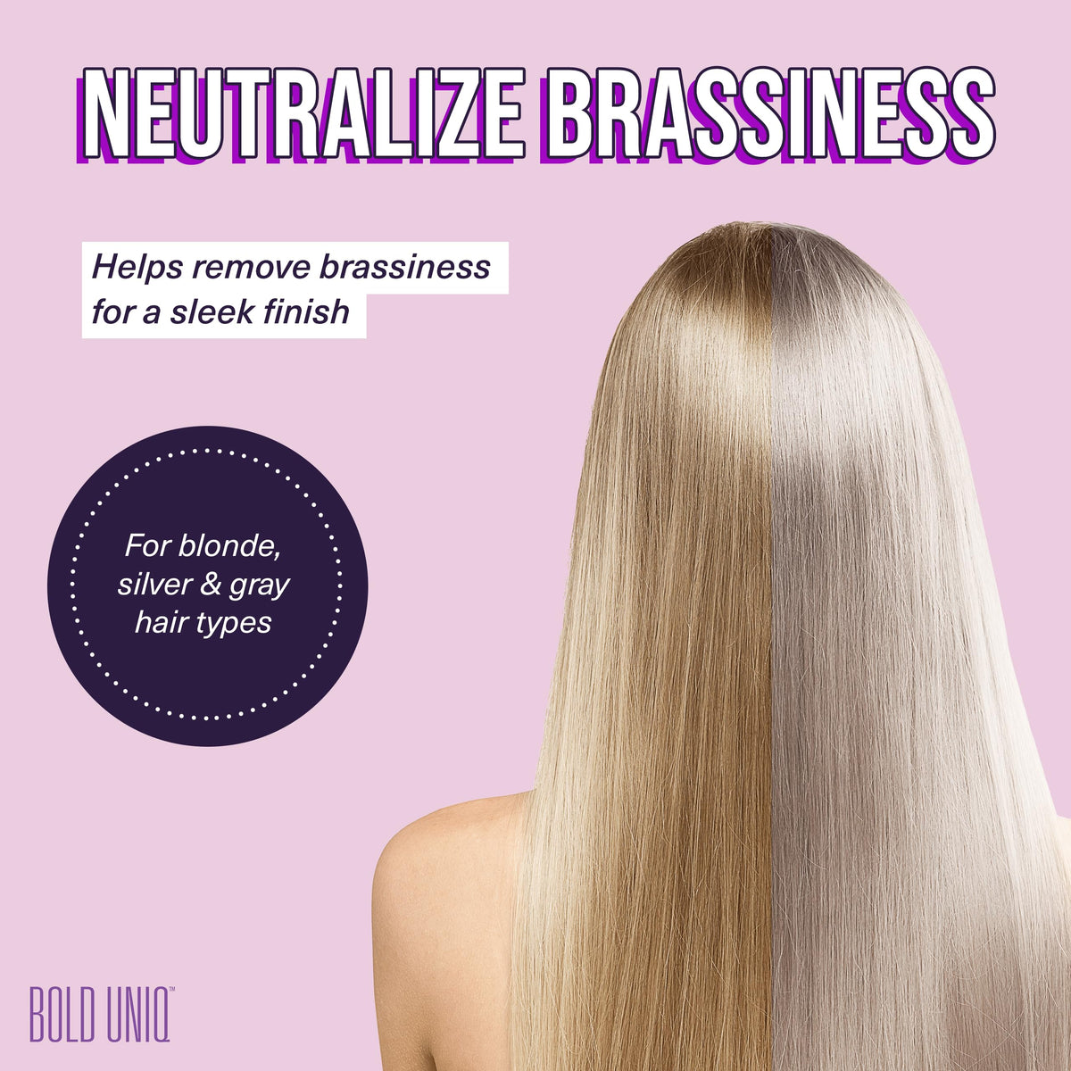 BOLD UNIQ Purple Hair Mask texture close-up