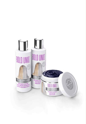 BOLD UNIQ Purple Shampoo 8 FL Oz front view