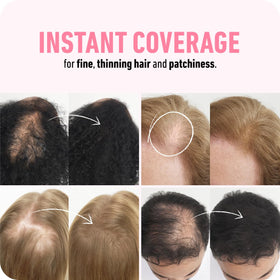 Boldify Hair Fibers application demonstration