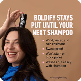 Boldify Hair Fibers Light Blonde 28.5g lifestyle scene