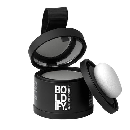 Boldify Hairline Powder 4g front view with compact design