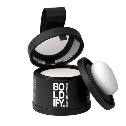 Boldify Hairline Powder front view with compact open