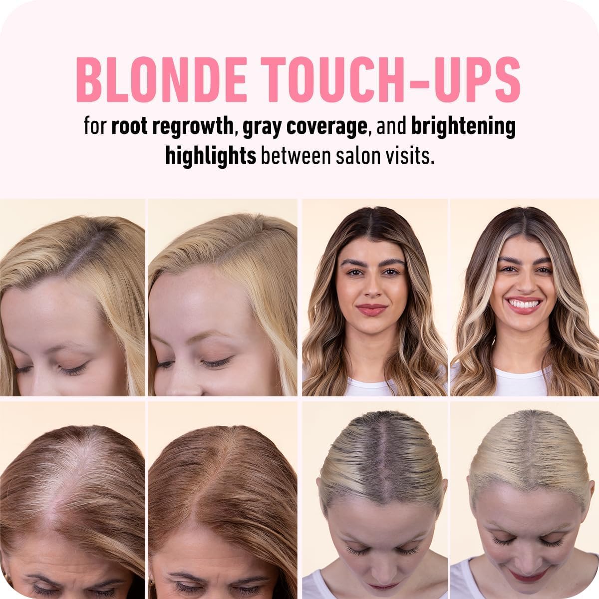 Boldify Hairline Powder Medium Blonde pressed powder texture
