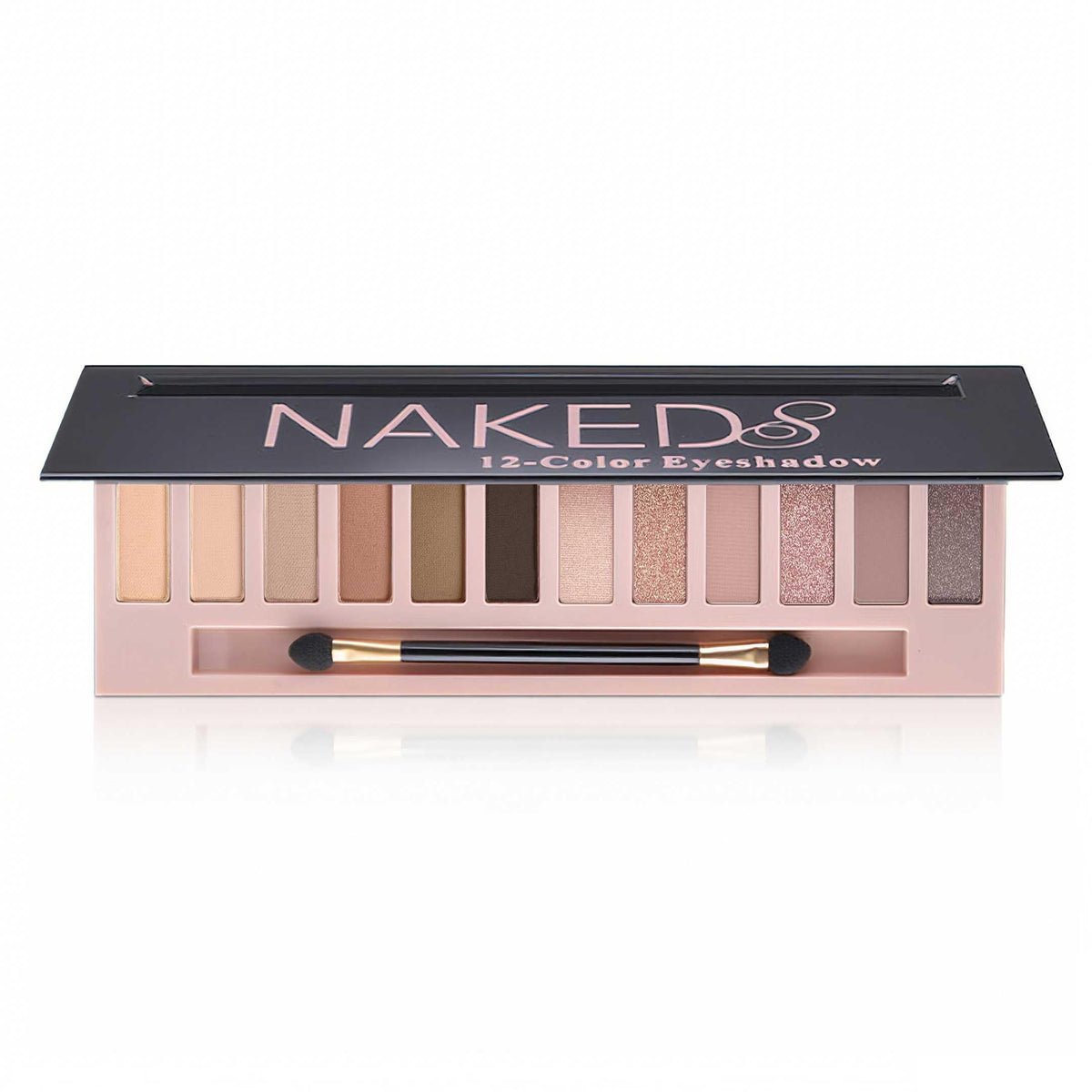 BOLOPER 12 Colour Nude Eyeshadow Palette front view
