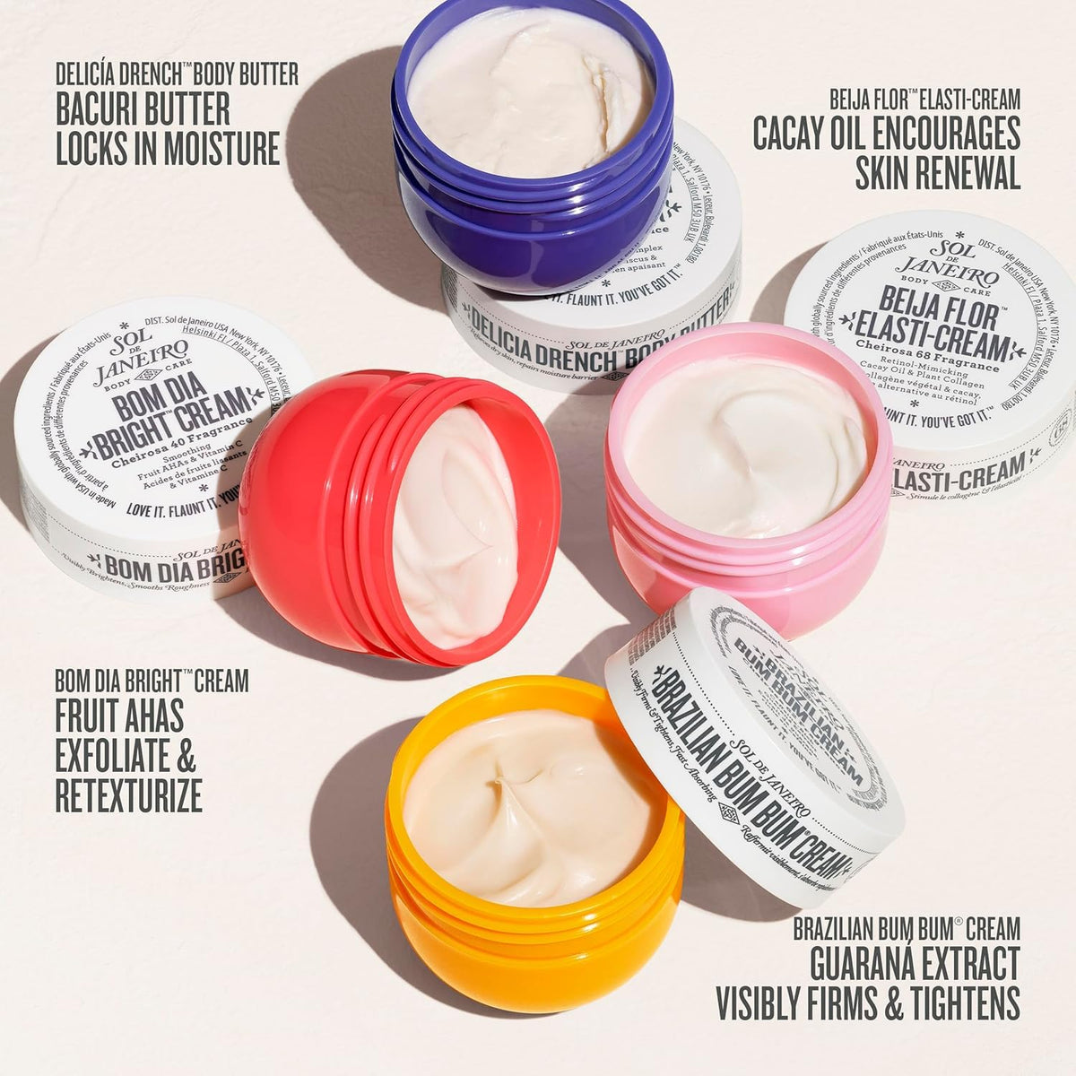 Bom Dia Bright Body Cream mini from Sol de Janeiro Body Boldly set