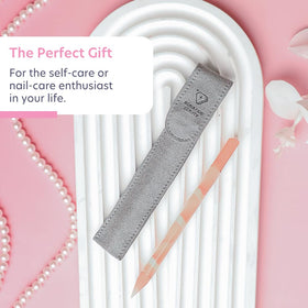 BONA FIDE BEAUTY Czech Glass Cuticle Pusher packaging details