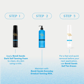 Bondi Sands Self Tanning Foam Dark lifestyle scene