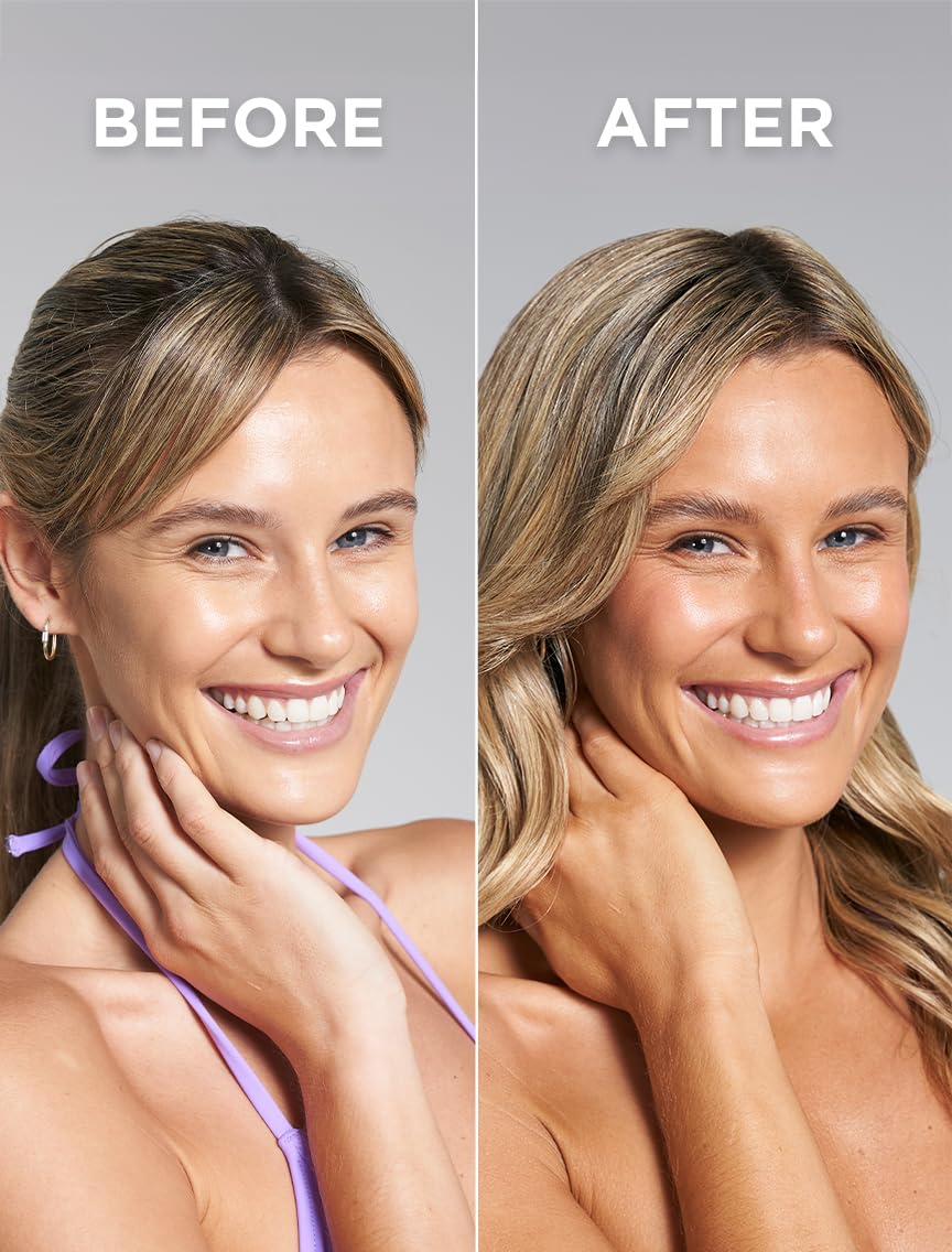 Bondi Sands Technocolor Self Tanning Face Serum Magenta with packaging