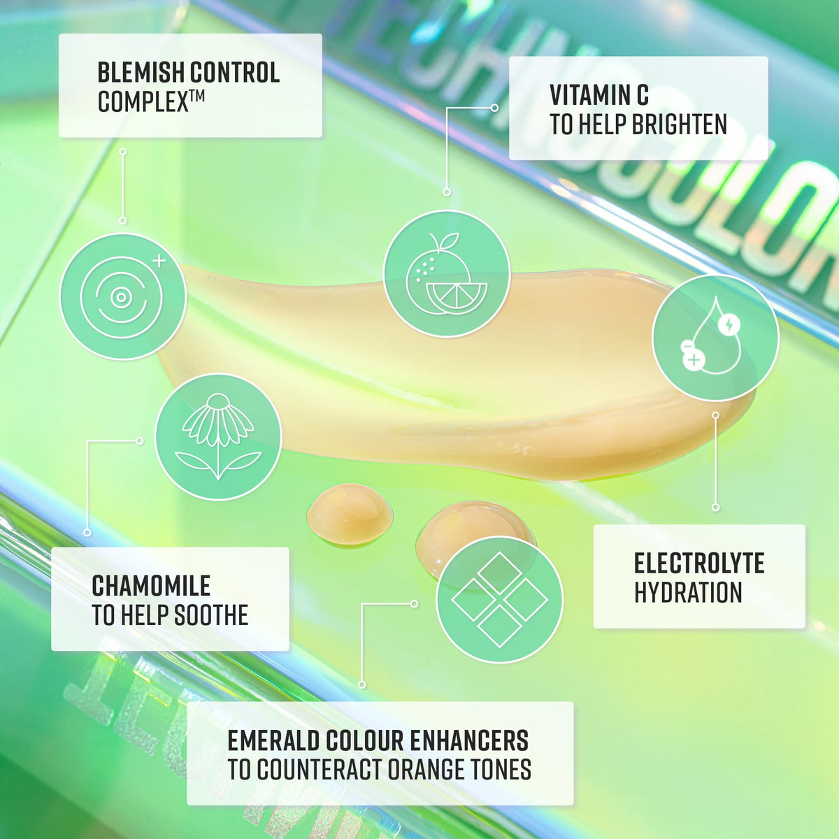 Bondi Sands Technocolor Self Tanning Face Serum texture close-up
