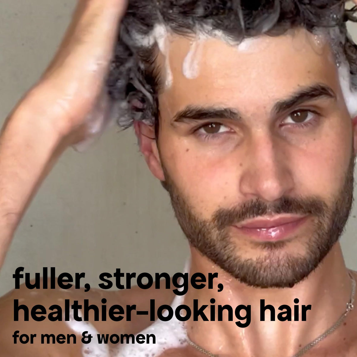 BONDIBOOST HG Anti-Thinning Shampoo and Conditioner lifestyle scene