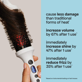 BONDIBOOST Infrared Thermal Brush back view showcasing bristles
