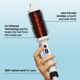 BONDIBOOST Infrared Thermal Brush side view highlighting controls