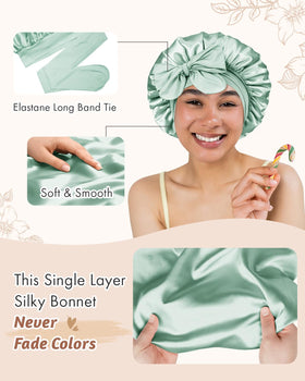 BONNET QUEEN Small Bonnet styled with a bow on the side