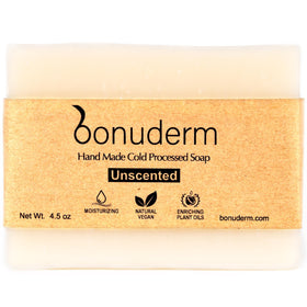 bonuderm All Natural Bar Soap front view, 181g