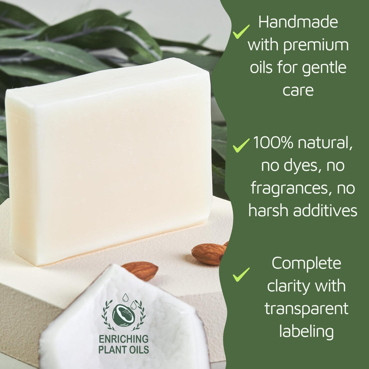bonuderm All Natural Bar Soap in a bathroom setting