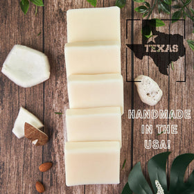 bonuderm All Natural Bar Soap on a soap dish