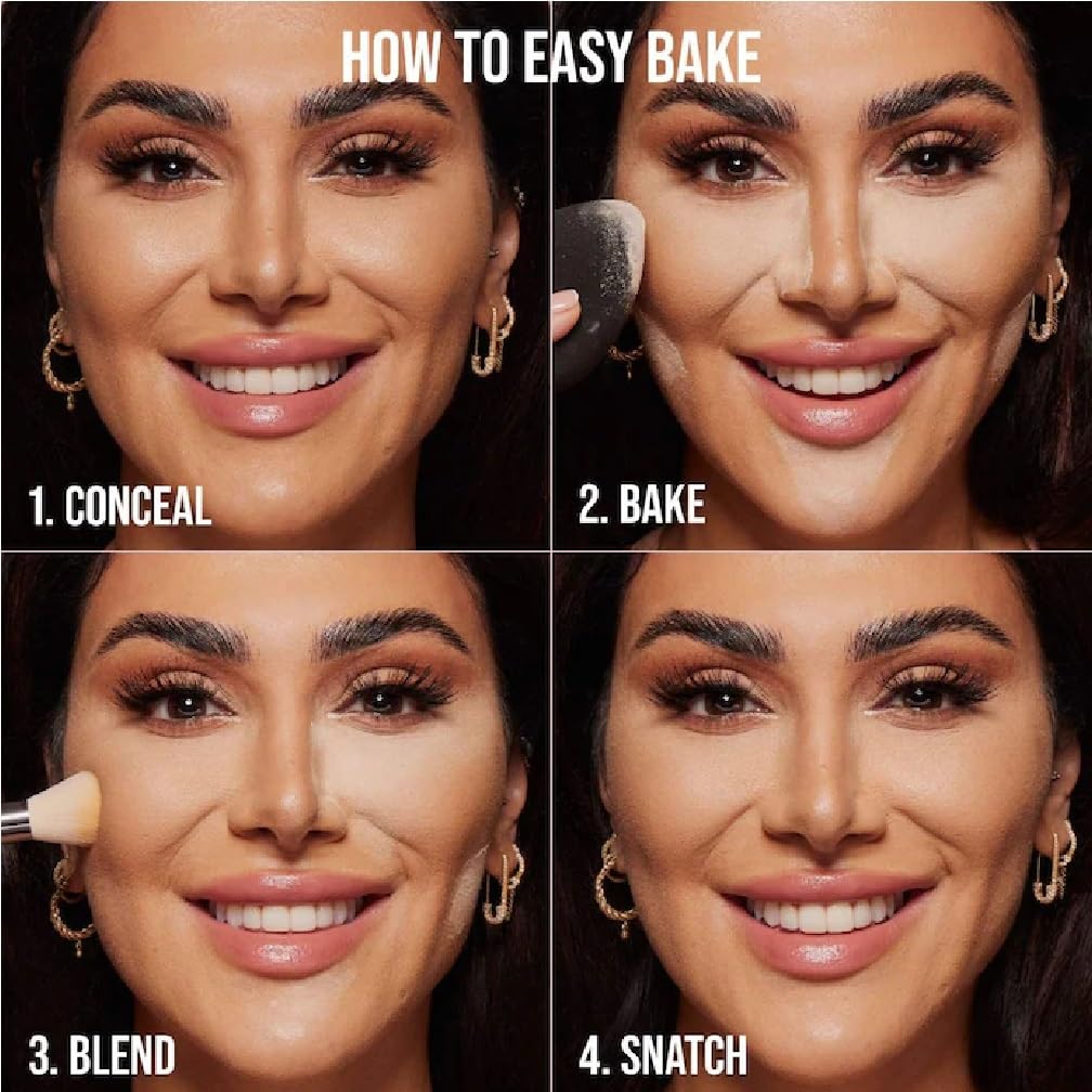 Bonus Acne Patch pack included with NAPH H.U.D.A BEAUTY E-Bake Powder